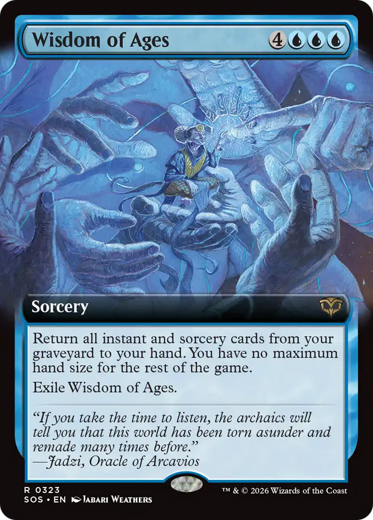 Wisdom of Ages (Extended Art) [Secrets of Strixhaven] Foil