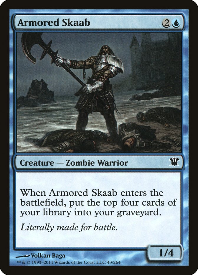 Armored Skaab [Innistrad] Foil