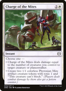 Charge of the Mites [Phyrexia: All Will Be One] Foil