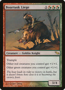 Boartusk Liege [Shadowmoor] Foil