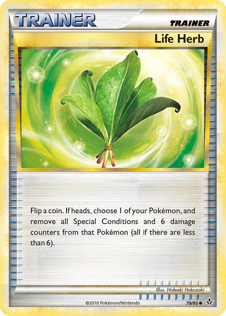 Life Herb (79/95) [HeartGold & SoulSilver: Unleashed] Reverse Holofoil