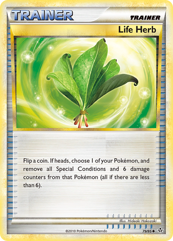Life Herb (79/95) [HeartGold & SoulSilver: Unleashed] Reverse Holofoil