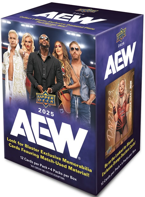 UPPER DECK AEW ALL ELITE WRESTLING 2025 BLASTER