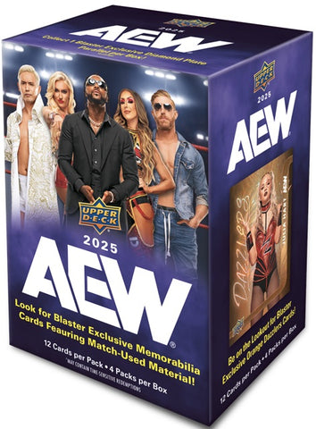 UPPER DECK AEW ALL ELITE WRESTLING 2025 BLASTER