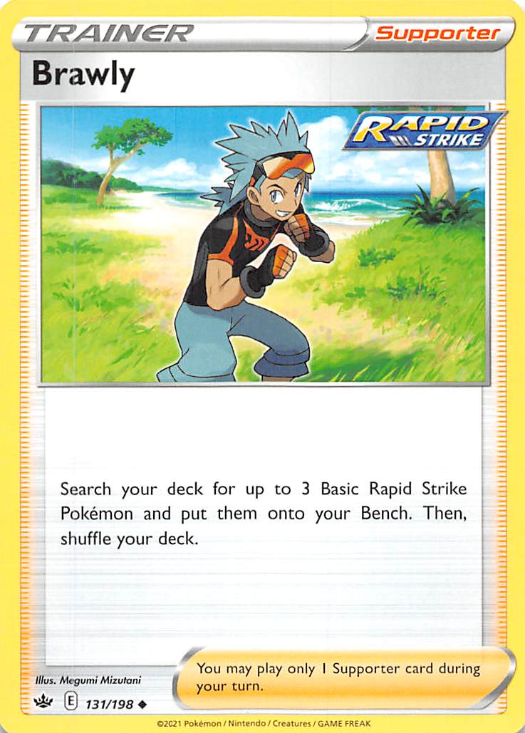 Brawly (131/198) [Sword & Shield: Chilling Reign] Reverse Holofoil