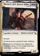 Massacre Girl, Known Killer (Showcase) [Murders at Karlov Manor] Foil