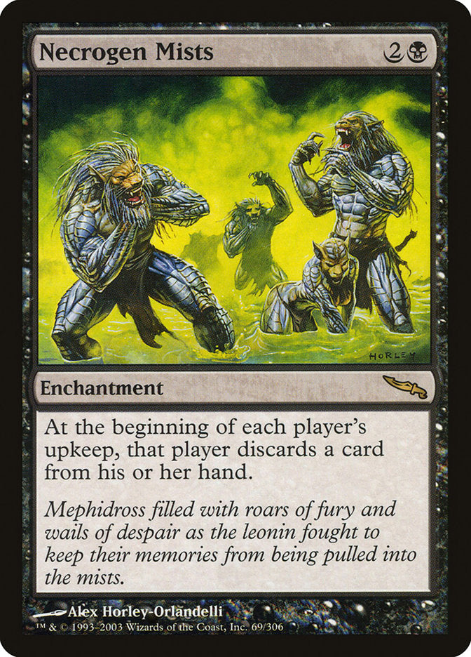 Necrogen Mists [Mirrodin] Foil