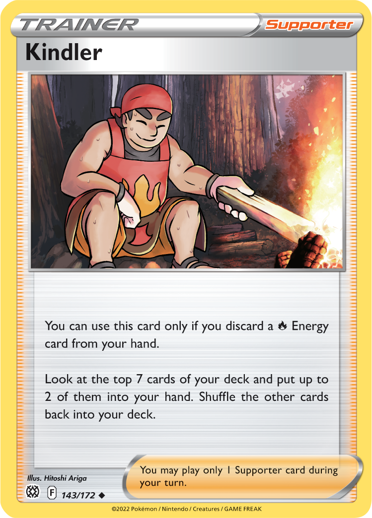 Kindler (143/172) [Sword & Shield: Brilliant Stars] Reverse Holofoil