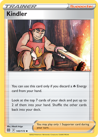 Kindler (143/172) [Sword & Shield: Brilliant Stars] Reverse Holofoil