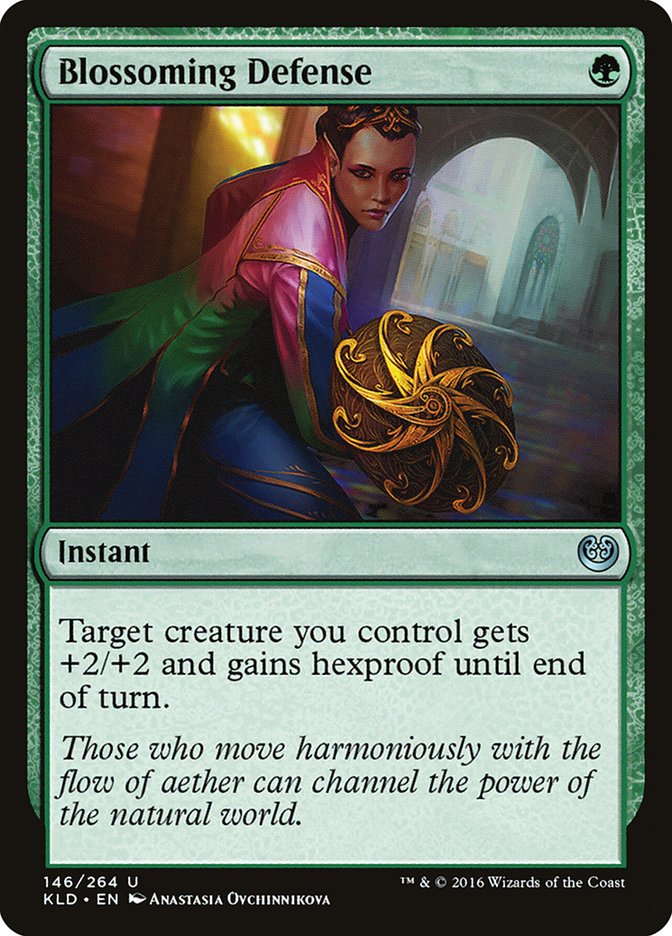 Blossoming Defense [Kaladesh] Foil