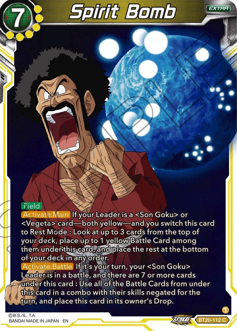 Spirit Bomb (BT20-112) [Power Absorbed] Parallel Foil