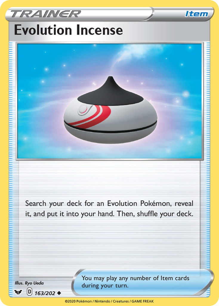 Evolution Incense (163/202) [Sword & Shield: Base Set] Reverse Holofoil