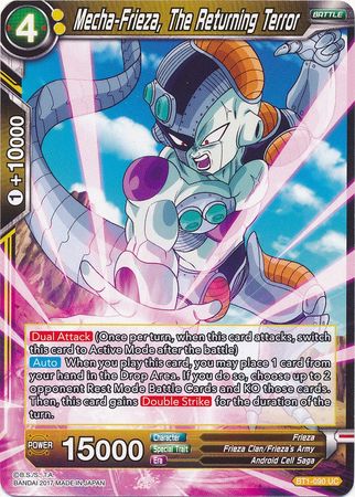 Mecha-Frieza, The Returning Terror (BT1-090) [Galactic Battle] Parallel Foil