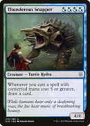 Thunderous Snapper [Throne of Eldraine] Foil