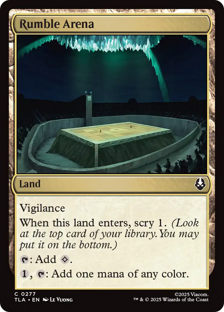 Rumble Arena [Avatar: The Last Airbender] Foil