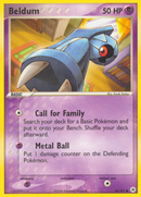 Beldum (54/101) [EX: Hidden Legends] Reverse Holofoil