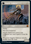 Enduring Angel // Angelic Enforcer [Innistrad: Midnight Hunt] Foil