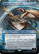 Narset, Parter of Veils (Borderless) [Bloomburrow Commander] Foil