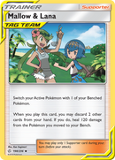 Mallow & Lana (198/236) [Sun & Moon: Cosmic Eclipse] Reverse Holofoil