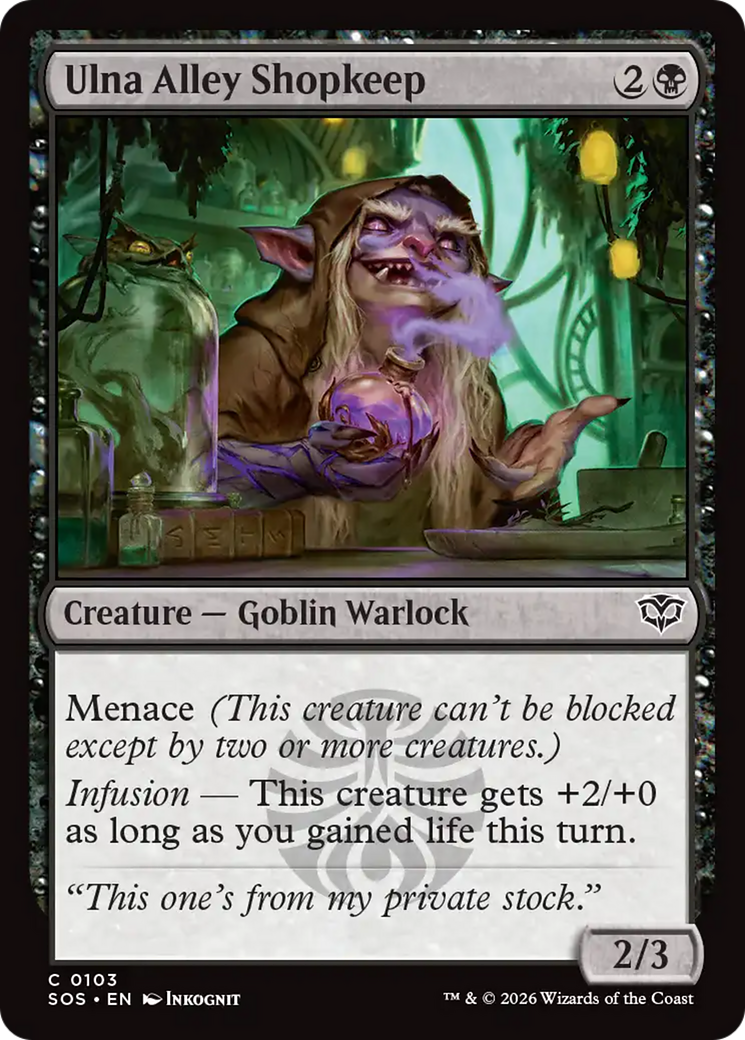 Ulna Alley Shopkeep [Secrets of Strixhaven] Foil