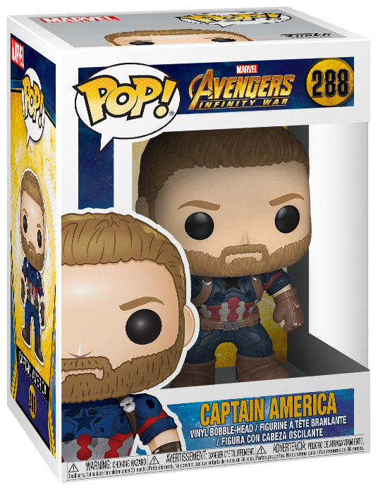 Funko POP! Avengers Infinity War - Captain America