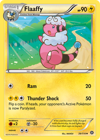 Flaaffy (39/114) [XY: Steam Siege] Reverse Holofoil