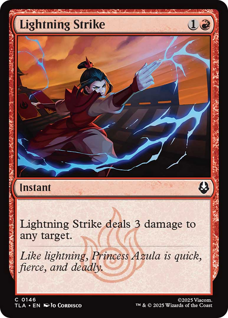Lightning Strike [Avatar: The Last Airbender] Foil