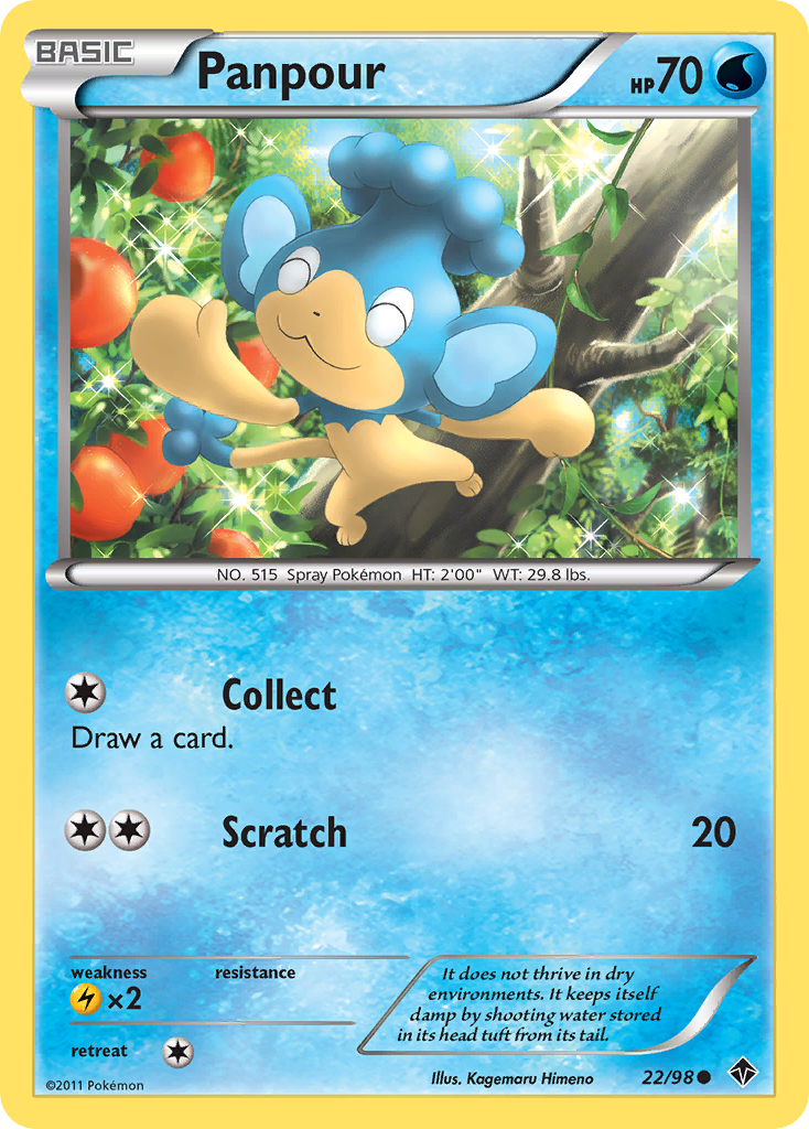 Panpour (22/98) [Black & White: Emerging Powers] Reverse Holofoil