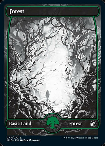 Forest (277) [Innistrad: Midnight Hunt] Foil