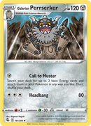 Galarian Perrserker (181/264) [Sword & Shield: Fusion Strike] Reverse Holofoil
