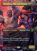 Absorbing Man and Titania (Borderless) [Marvel Super Heroes Commander] Foil