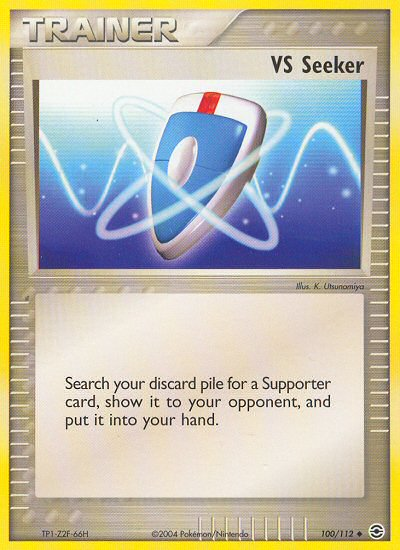 VS Seeker (100/112) [EX: FireRed & LeafGreen] Reverse Holofoil