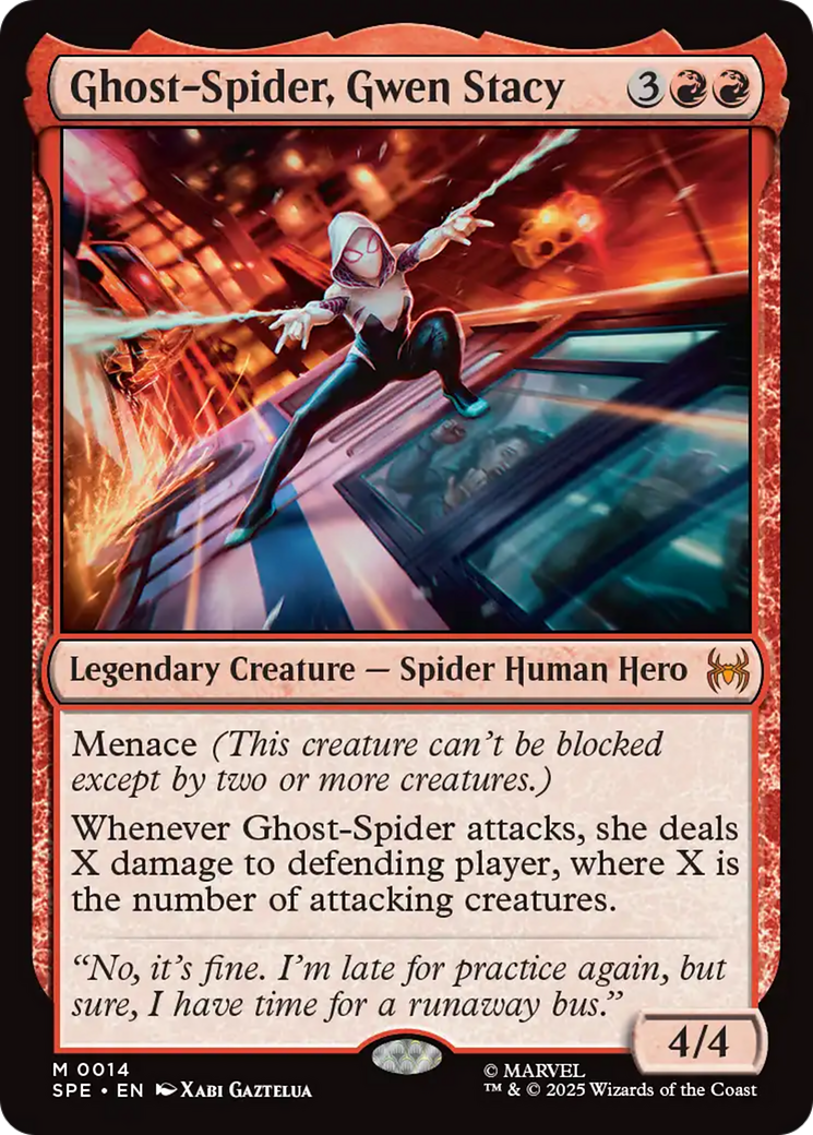 Ghost-Spider, Gwen Stacy [Marvel's Spider-Man: Eternal-Legal] Foil