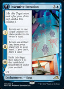 Inventive Iteration // Living Breakthrough [Kamigawa: Neon Dynasty] Foil