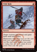 Wild Ride [Tarkir: Dragonstorm] Foil