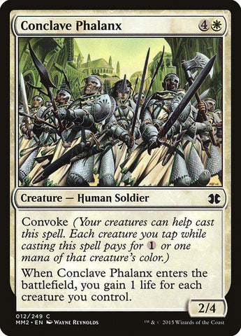 Conclave Phalanx [Modern Masters 2015] Foil