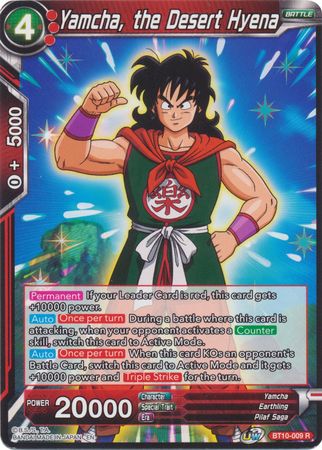 Yamcha, the Desert Hyena (BT10-009) [Rise of the Unison Warrior 2nd Edition] Parallel Foil
