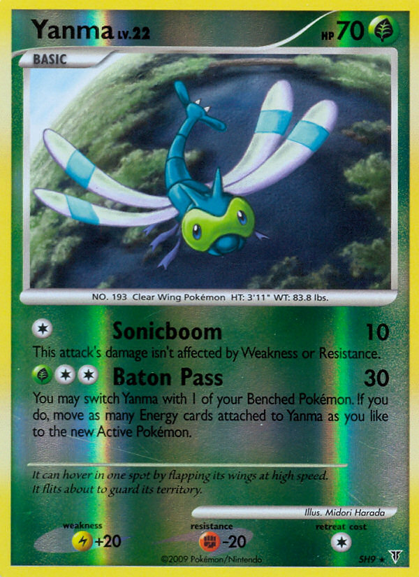 Yanma (SH9) [Platinum: Supreme Victors] Reverse Holofoil