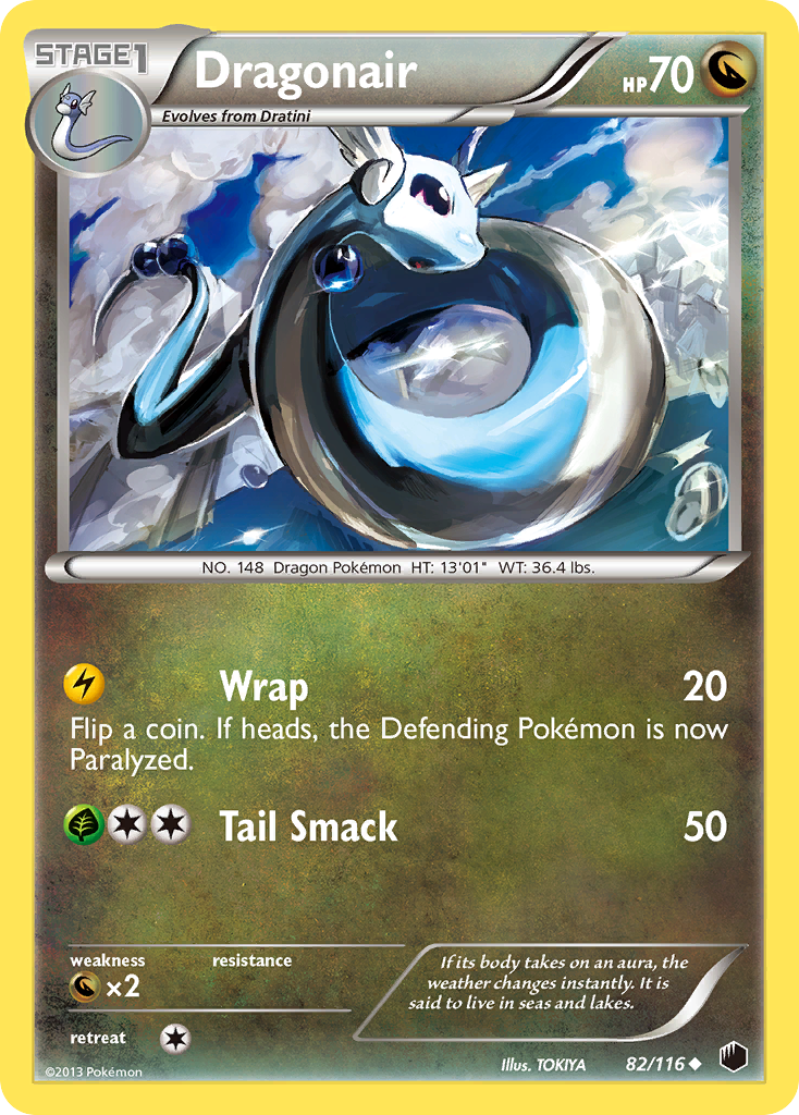 Dragonair (82/116) [Black & White: Plasma Freeze] Reverse Holofoil