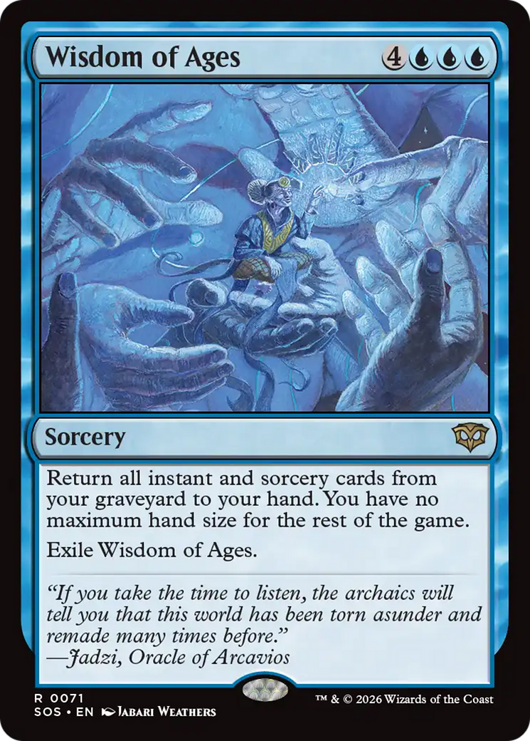 Wisdom of Ages [Secrets of Strixhaven] Foil