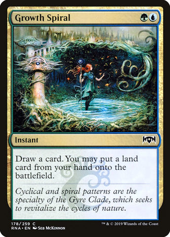 Growth Spiral [Ravnica Allegiance] Foil