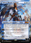 Teferi, Master of Time (Borderless) [Core Set 2021] Foil