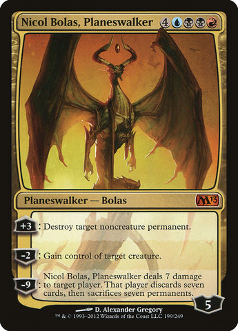 Nicol Bolas, Planeswalker [Magic 2013] Foil