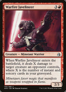 Warfire Javelineer [Amonkhet] Foil