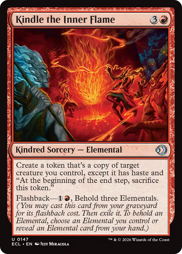 Kindle the Inner Flame [Lorwyn Eclipsed] Foil
