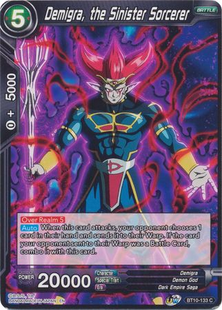 Demigra, the Sinister Sorcerer (BT10-133) [Rise of the Unison Warrior 2nd Edition] Parallel Foil