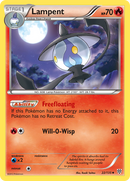 Lampent (22/135) [Black & White: Plasma Storm] Reverse Holofoil