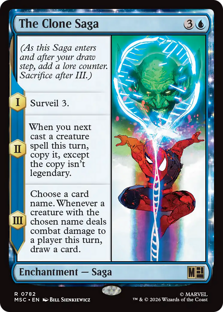 The Clone Saga [Marvel Super Heroes Commander] Foil
