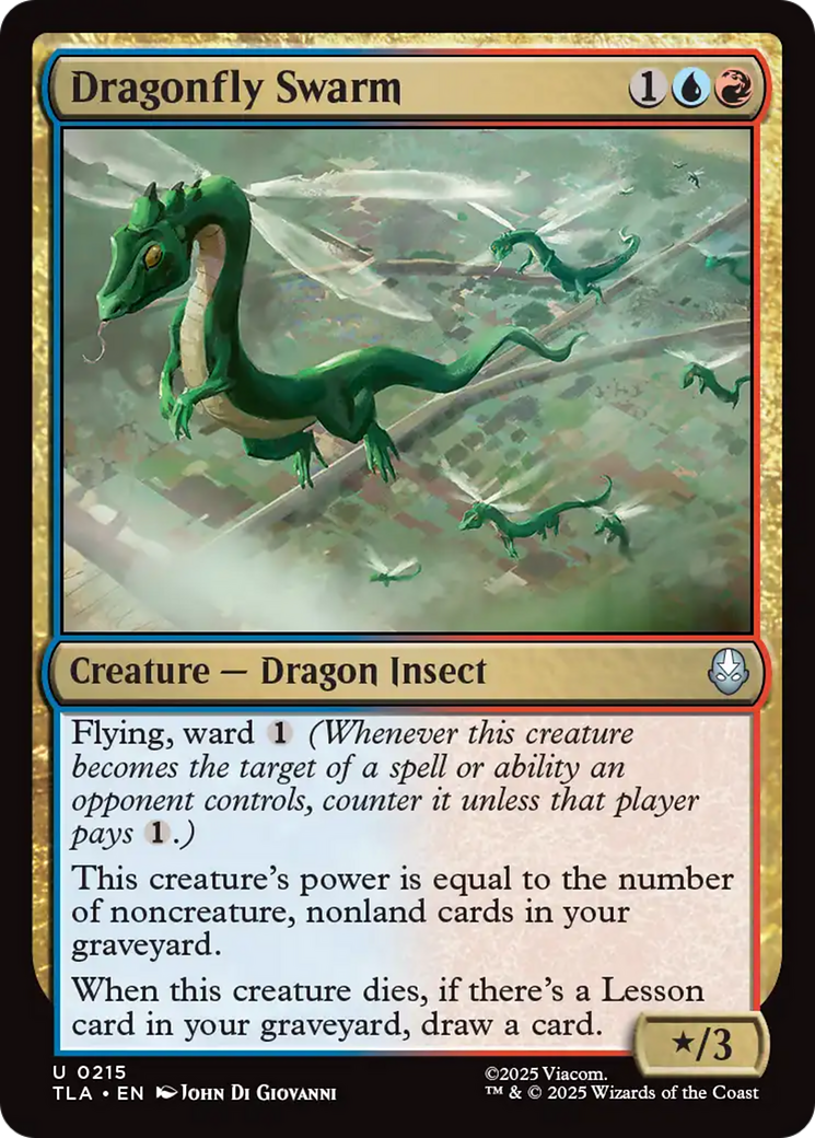 Dragonfly Swarm [Avatar: The Last Airbender] Foil