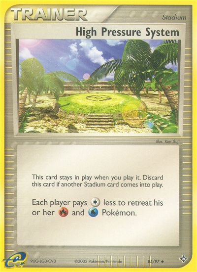 High Pressure System (85/97) [EX: Dragon] Reverse Holofoil